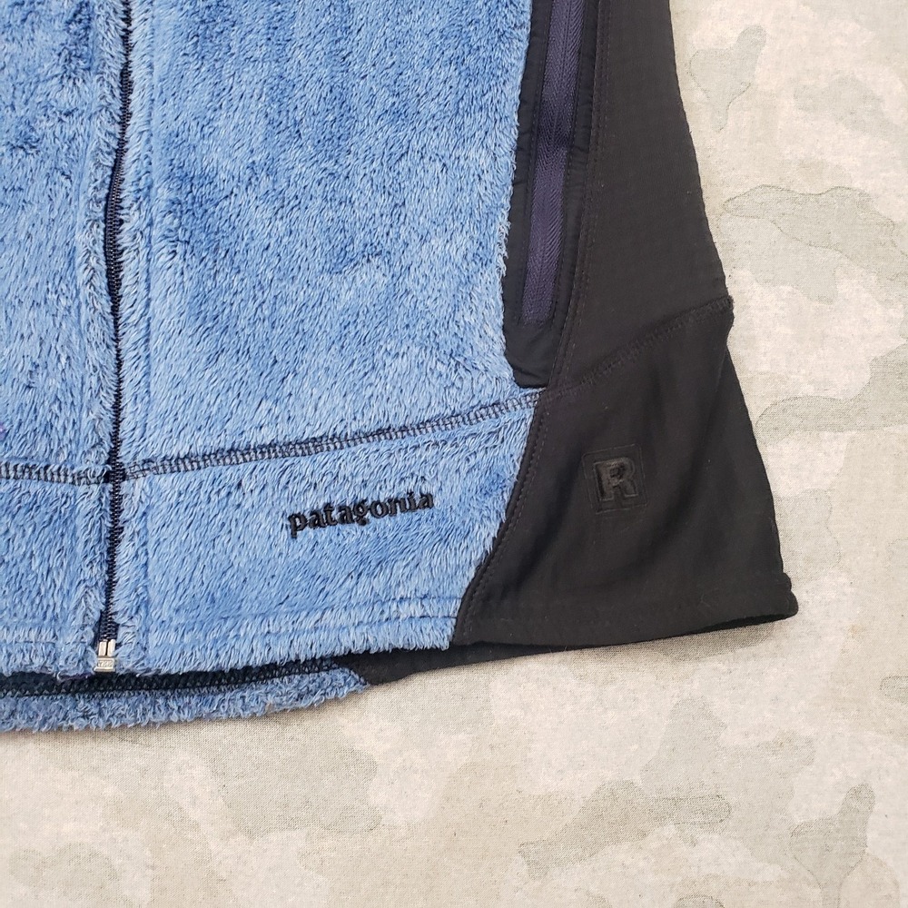 Vintage Patagonia Vest Womens Large Blue Regulator Full Zip Y2k Gorpcore - Picture 4 of 11